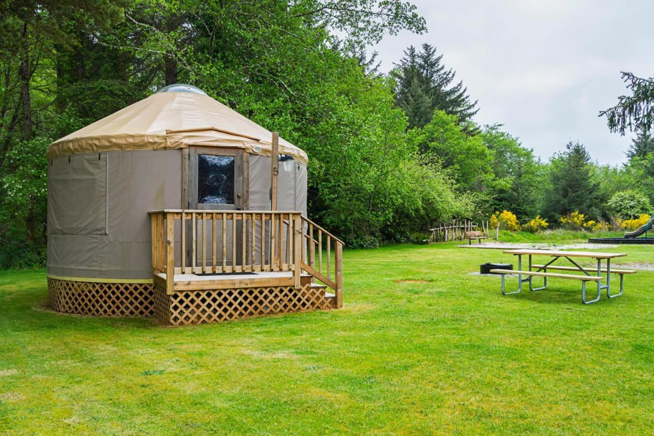 Long Beach Camping Resort Yurt 8 Oceanview Esterno foto